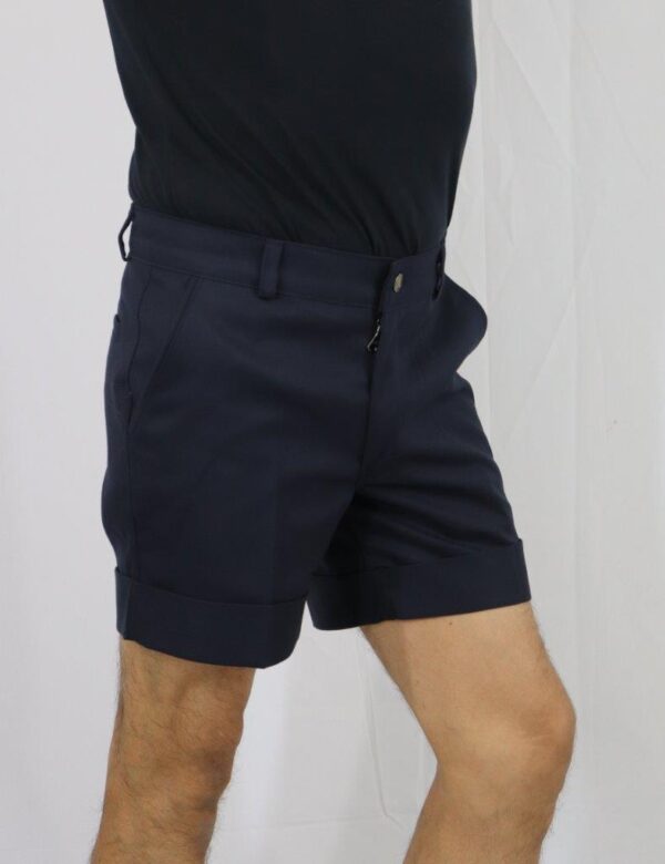 Dark Navy Polyester/Cotton Twill - Image 2